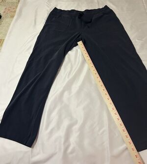 Athletic Works Women's Blue Sweatpants XL Drawstring Elastic Waist Stretch Knit